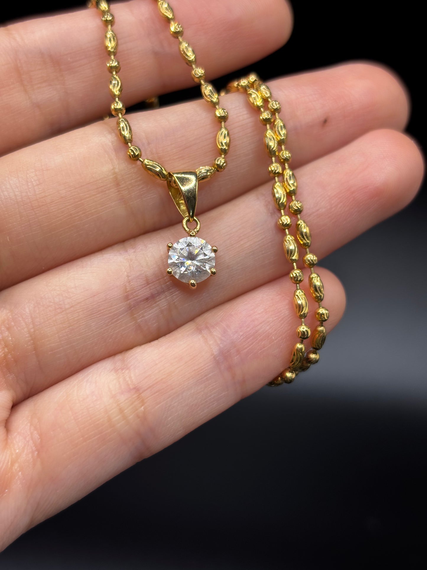 17k CZ Charm