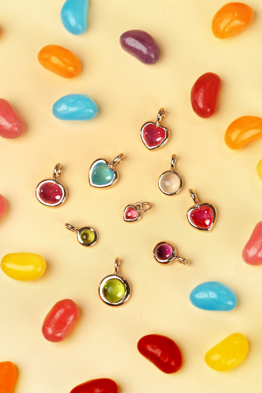 18k JellyBean Charms